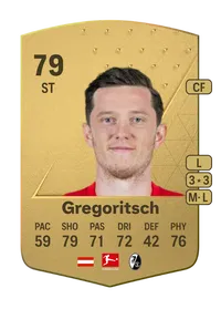 Michael Gregoritsch Common 79 Overall Rating