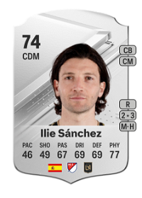Ilie Sánchez Rare 74 Overall Rating