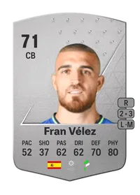 Fran Vélez Common 71 Overall Rating