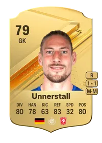 Lars Unnerstall Rare 79 Overall Rating