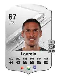 Léo Lacroix Rare 67 Overall Rating