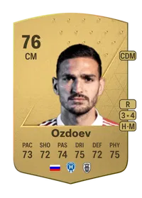 Magomed Ozdoev Common 76 Overall Rating