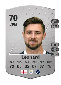 Ryan Leonard Common 70 Overall Rating