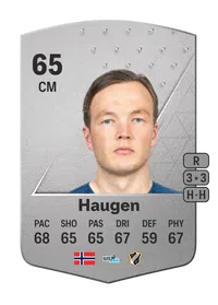 Fredrik Haugen Common 65 Overall Rating