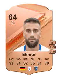 Max Ehmer Rare 64 Overall Rating