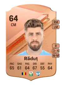 Mihai Răduț Rare 64 Overall Rating