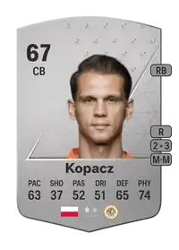 Bartosz Kopacz Common 67 Overall Rating