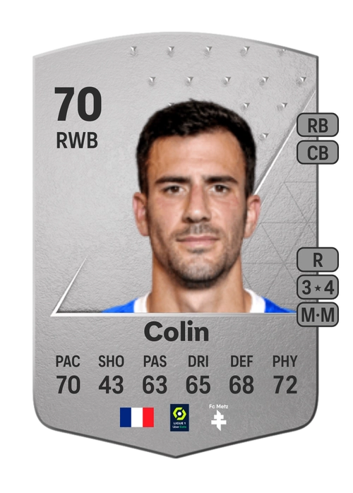 EA FC 24 Maxime Colin 70