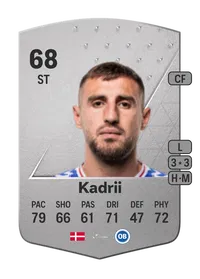 Bashkim Kadrii Common 68 Overall Rating