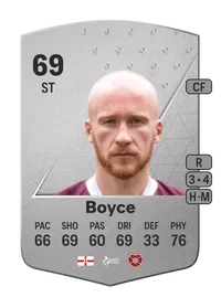 Liam Boyce Common 69 Overall Rating