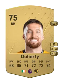 Matt Doherty Common 75 Overall Rating