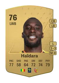 Massadio Haïdara Common 76 Overall Rating