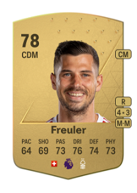 Remo Freuler Common 78 Overall Rating