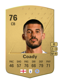 Conor Coady Common 76 Overall Rating