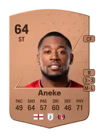 Chuks Aneke Common 64 Overall Rating