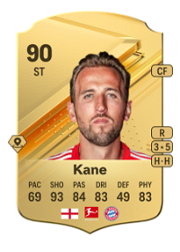 Harry Kane Rare 90 Overall Rating