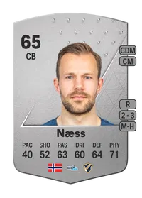 Nicolai Næss Common 65 Overall Rating