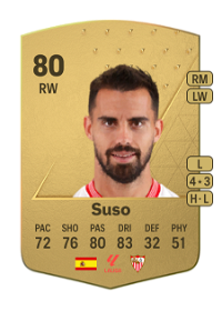 Suso Common 80 Overall Rating