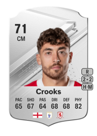 Matt Crooks Rare 71 Overall Rating