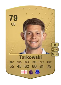 James Tarkowski Common 79 Overall Rating