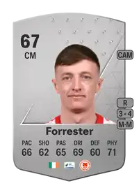 Chris Forrester Common 67 Overall Rating