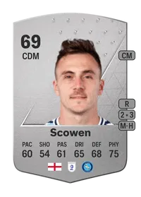 Josh Scowen Common 69 Overall Rating