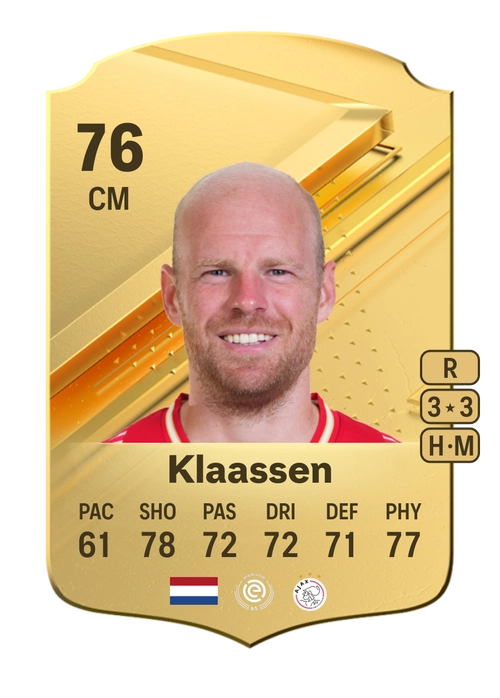 EA FC 24 Davy Klaassen 76