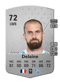 Thomas Delaine Common 72 Overall Rating