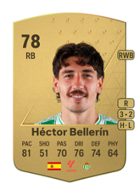 Héctor Bellerín Common 78 Overall Rating