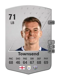 Conor Townsend Common 71 Overall Rating