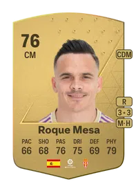 Roque Mesa Common 76 Overall Rating