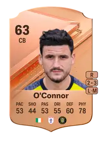 Anthony O'Connor Rare 63 Overall Rating