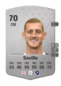 George Saville Common 70 Overall Rating