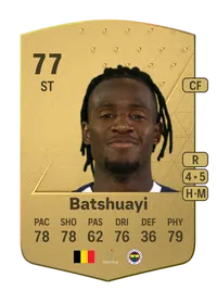 Michy Batshuayi Common 77 Overall Rating