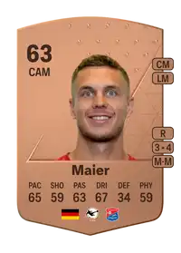 Sebastian Maier Common 63 Overall Rating