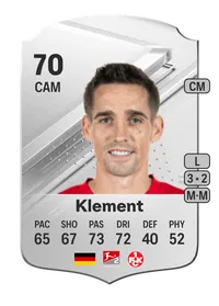 Philipp Klement Rare 70 Overall Rating