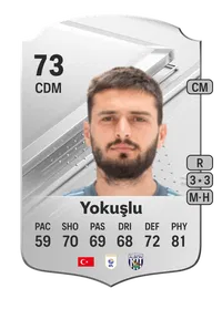 Okay Yokuşlu Rare 73 Overall Rating