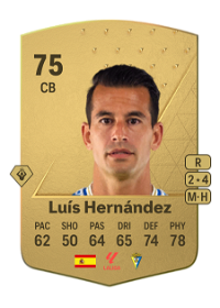 Luís Hernández Common 75 Overall Rating