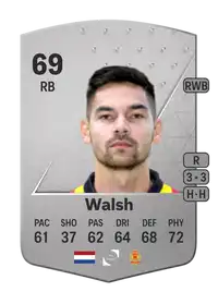 Sandy Walsh Common 69 Overall Rating