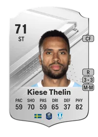 Isaac Kiese Thelin Rare 71 Overall Rating