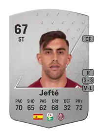 Jefté Common 67 Overall Rating