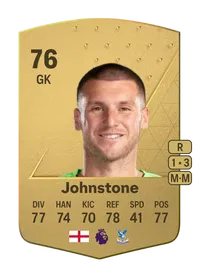 Sam Johnstone Common 76 Overall Rating