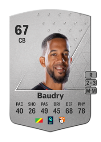 Marvin Baudry Common 67 Overall Rating