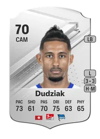 Jeremy Dudziak Rare 70 Overall Rating