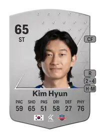 Kim Hyun Common 65 Overall Rating