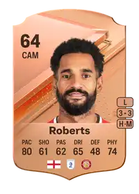 Jordan Roberts Rare 64 Overall Rating