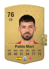 Pablo Marí Common 76 Overall Rating