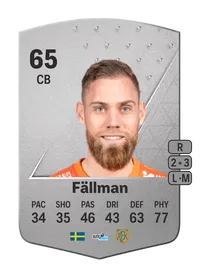 David Fällman Common 65 Overall Rating