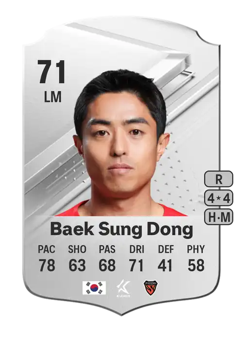 EA FC 24 Baek Sung Dong 71