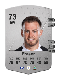 Ryan Fraser Common 73 Overall Rating